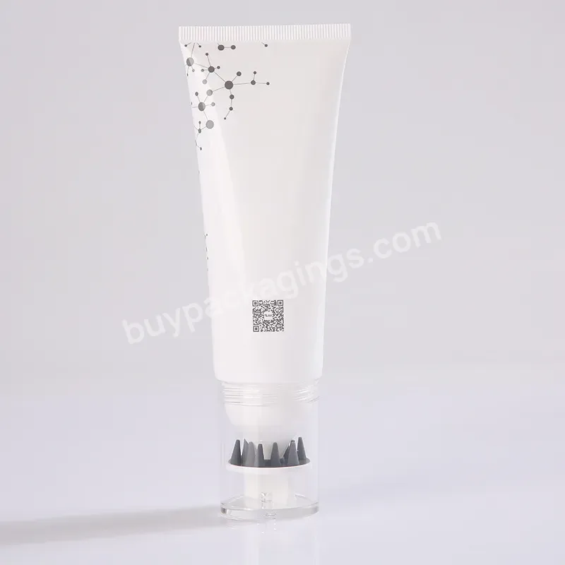 Private Label Custom 100ml Head Message Bottle Pe Tube Plastic Packaging