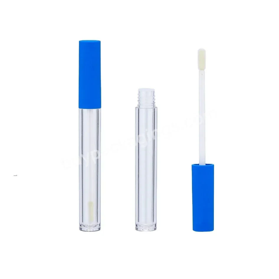 Private Label Custom 218#-8 Plastic Packaging Slim Lip Glaze Lip Gloss Eyeliner Eyelash Tube Container