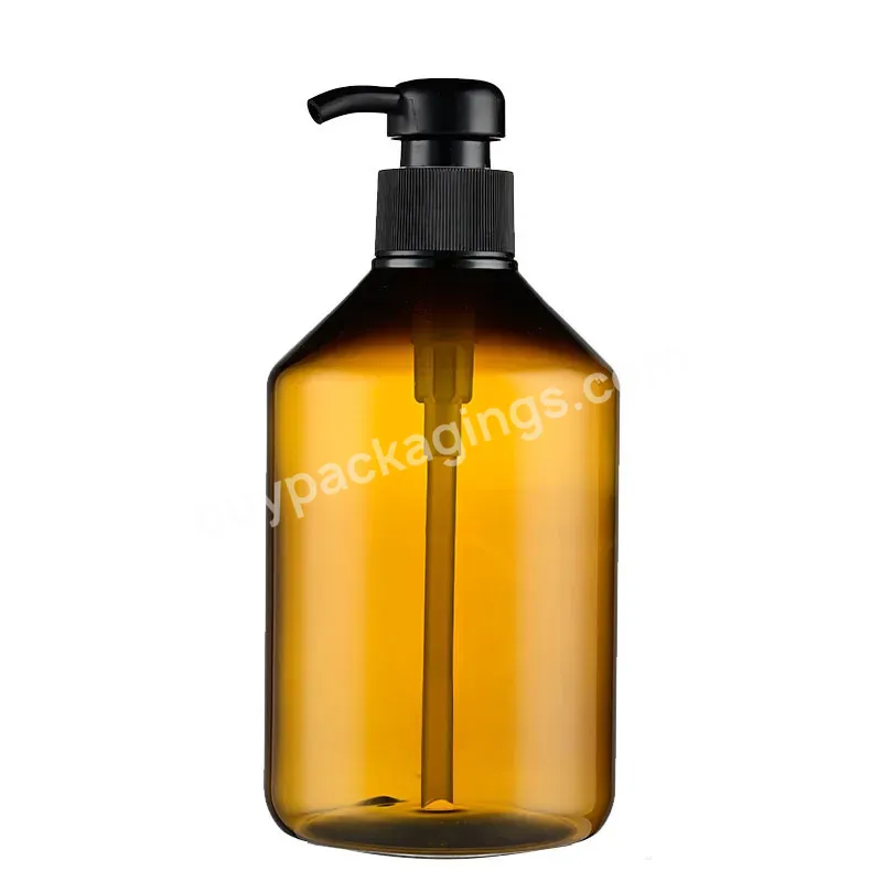 Private Label Custom 300ml 400ml 500ml Pet Plastic Cosmetic Bottle Oblique Shoulder Shampoo Shower Gel Body Lotion Bottles - Buy Shampoo Bottle,Shower Gel Bottle,Body Lotion Bottles.