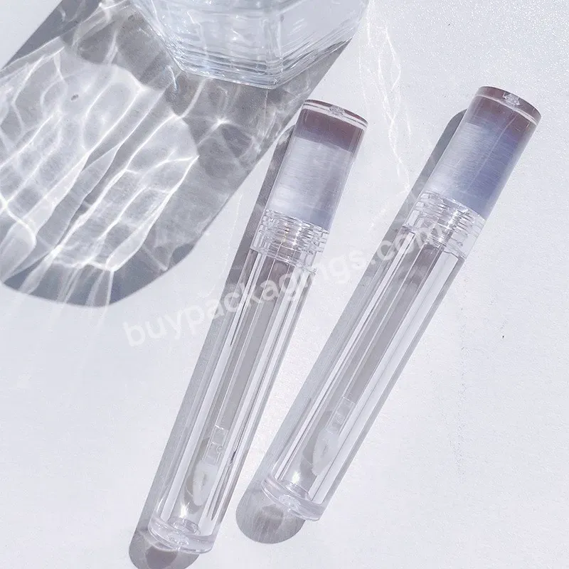 Private Label Custom 3.5ml Lip Tint Oil Liquid Lipstick Lip Gloss Plastic Packaging Container