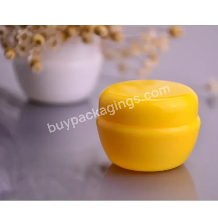 Private Label Custom 5g 10g 20g 30g 50g Pp Plastic Mushroom Cosmetic Jar For Cream Packaging Containers Jar