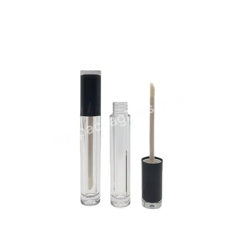 Private Label Custom 5ml Lip Gloss Lip Tint Oil Liquid Lipstick Plastic Packaging Tube Container