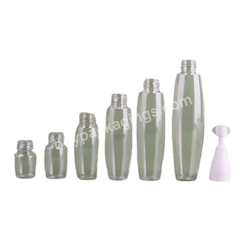 Private Label Custom Cosmetic Packaging 3ml 5ml 10ml 15ml 20ml 30ml Crystal Powder Airplane Head Plastic Packaging Empty Bottle