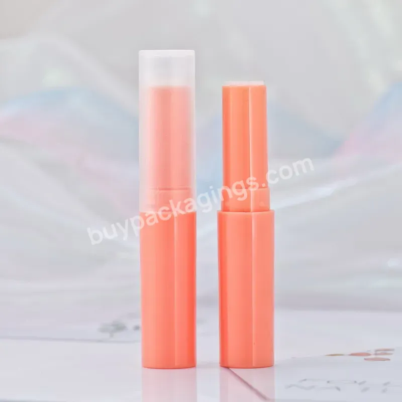 Private Label Custom Cosmetic Packaging Lip Balm Container 3.5ml Colorful Plastic Lipstick Tube