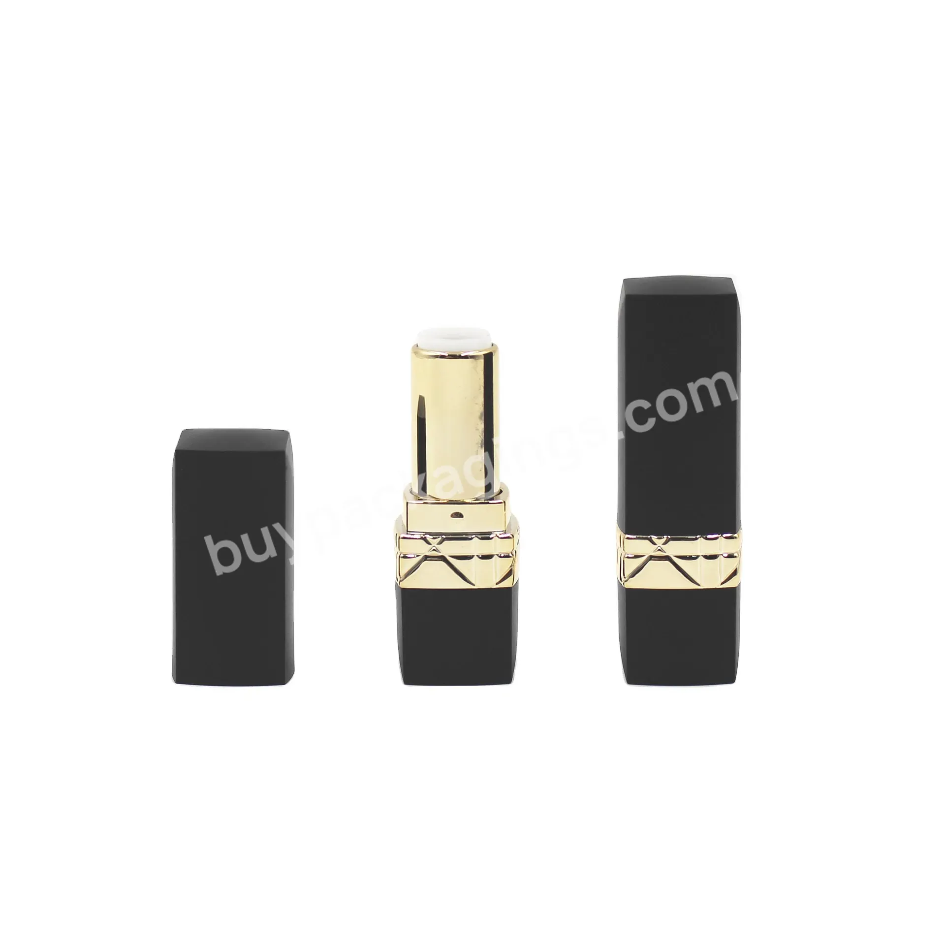 Private Label Custom Cosmetic Plastic Packaging E5037# Aggravate Lip Balm Lipstick Empty Container Tube