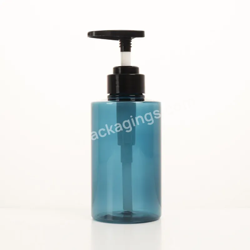 Private Label Custom Eco-friendly 300ml 500ml Pet Plastic Cosmetic Bottle Empty Shampoo Bottles With Lotion Pump - Buy Shampoo Bottle,Shampoo And Conditioner Bottles,Empty Shampoo Bottles.