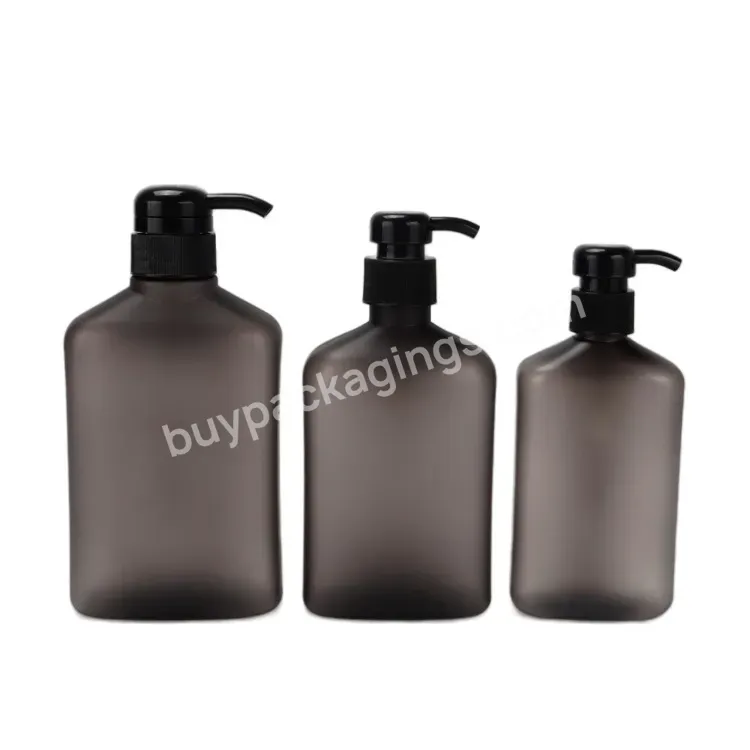 Private Label Custom Eco-friendly 500ml Pet Plastic Cosmetic Bottle Empty Men's Shampoo Bottles With Lotion Pump - Buy Shampoo Bottle,Shampoo And Conditioner Bottles,Empty Shampoo Bottles.