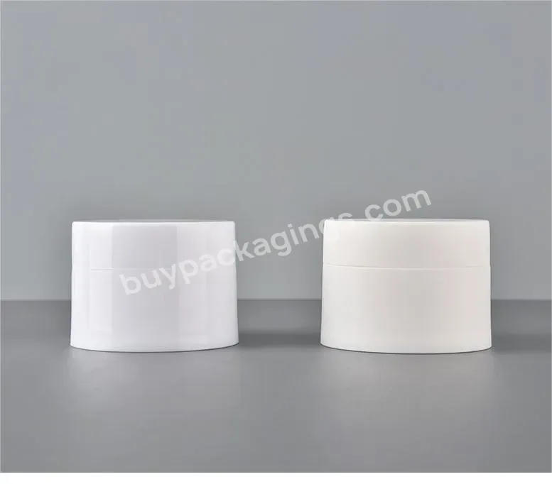 Private Label Custom Empty Pp Plastic Multicapacity Cosmetic Jar For Cream Packaging Containers Jar