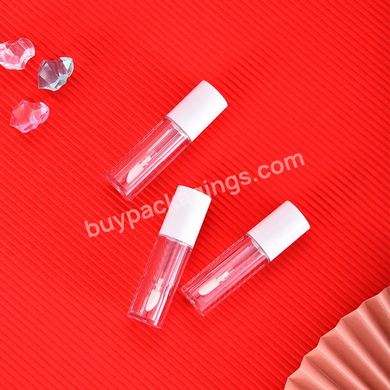 Private Label Custom Plastic Packaging 3.5ml Mascara Lip Gloss Lip Tint Oil Liquid Lipstick Tube Container