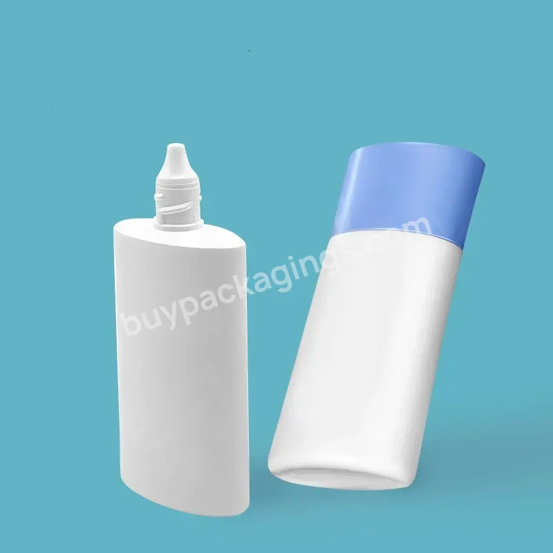 Private Label Customize 40ml Sunscreen Liquid Foundation Bottle Empty Container Plastic Packaging - Buy Liquid Foundation Bottle,Sunscreen Bottle,Sunscreen Plastic Packaging.