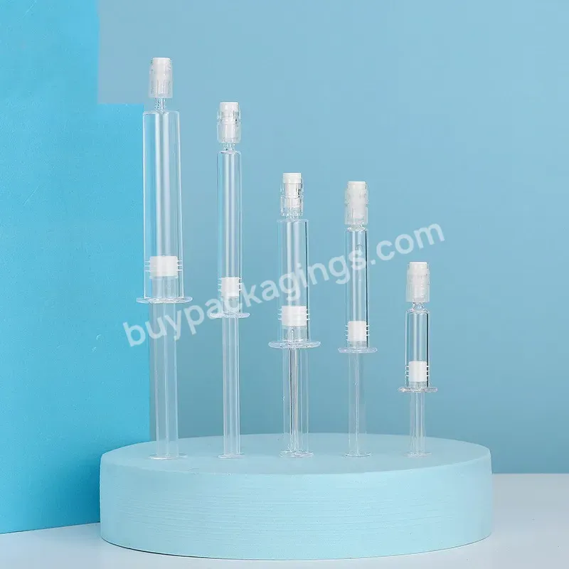 Private Label Customize Cosmetic 1ml 2ml 3ml 5ml 10ml Micro Needling Serum Essence Tube Plastic Packaging Bottle