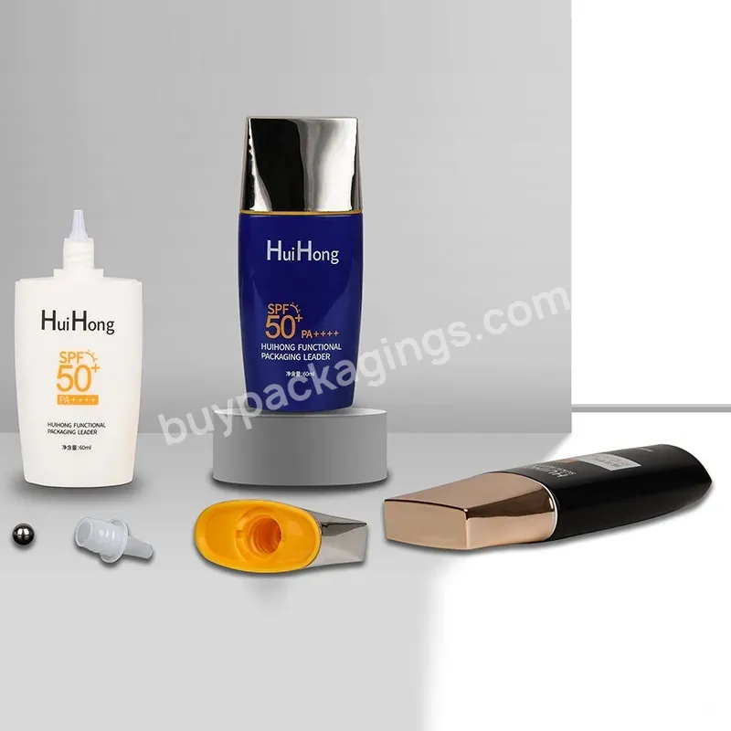 Private Label Customize Cosmetic 30ml Sunscreen Liquid Foundation Plastic Packaging Bottle With Pump - Buy 30ml Sunscreen Bottle,30ml Liquid Foundation Bottle,30ml Plastic Packaging Bottle.