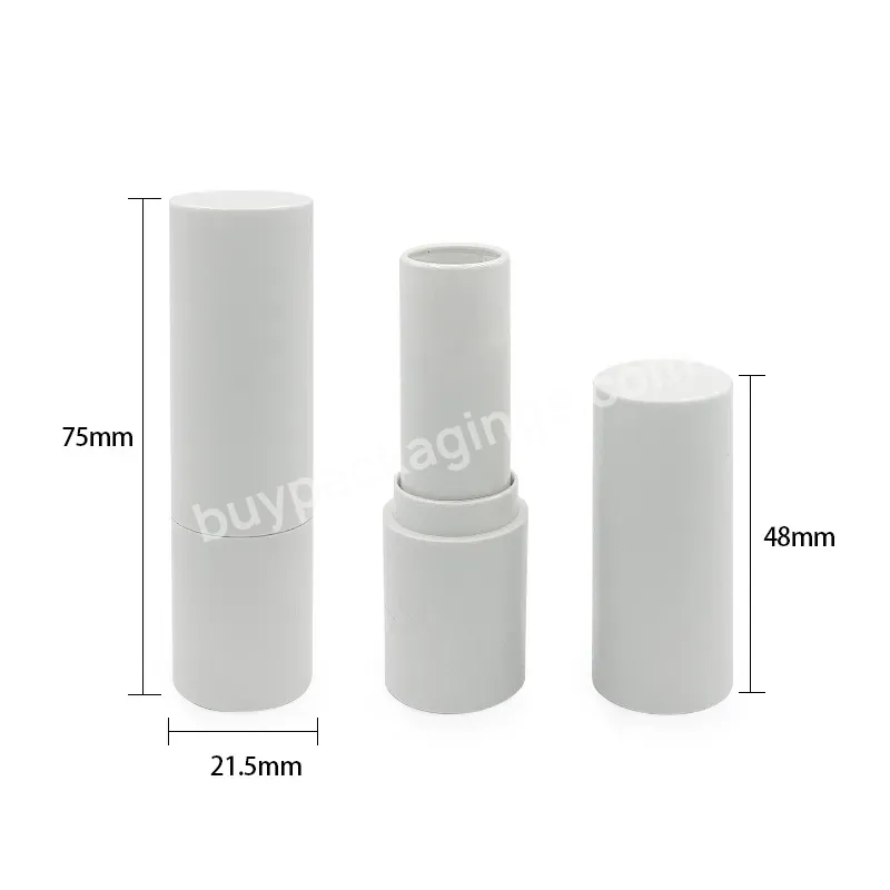 Private Label Customize Cosmetic 3g Lip Stick Lipstick Lip Balm Tube Empty Container Plastic Packaging