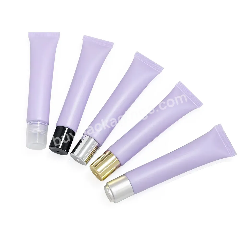 Private Label Customize Cosmetic Empty Container 20ml Serum Eye Cream Roll On Lip Gloss Lip Oil Tube Plastic Packaging Bottle