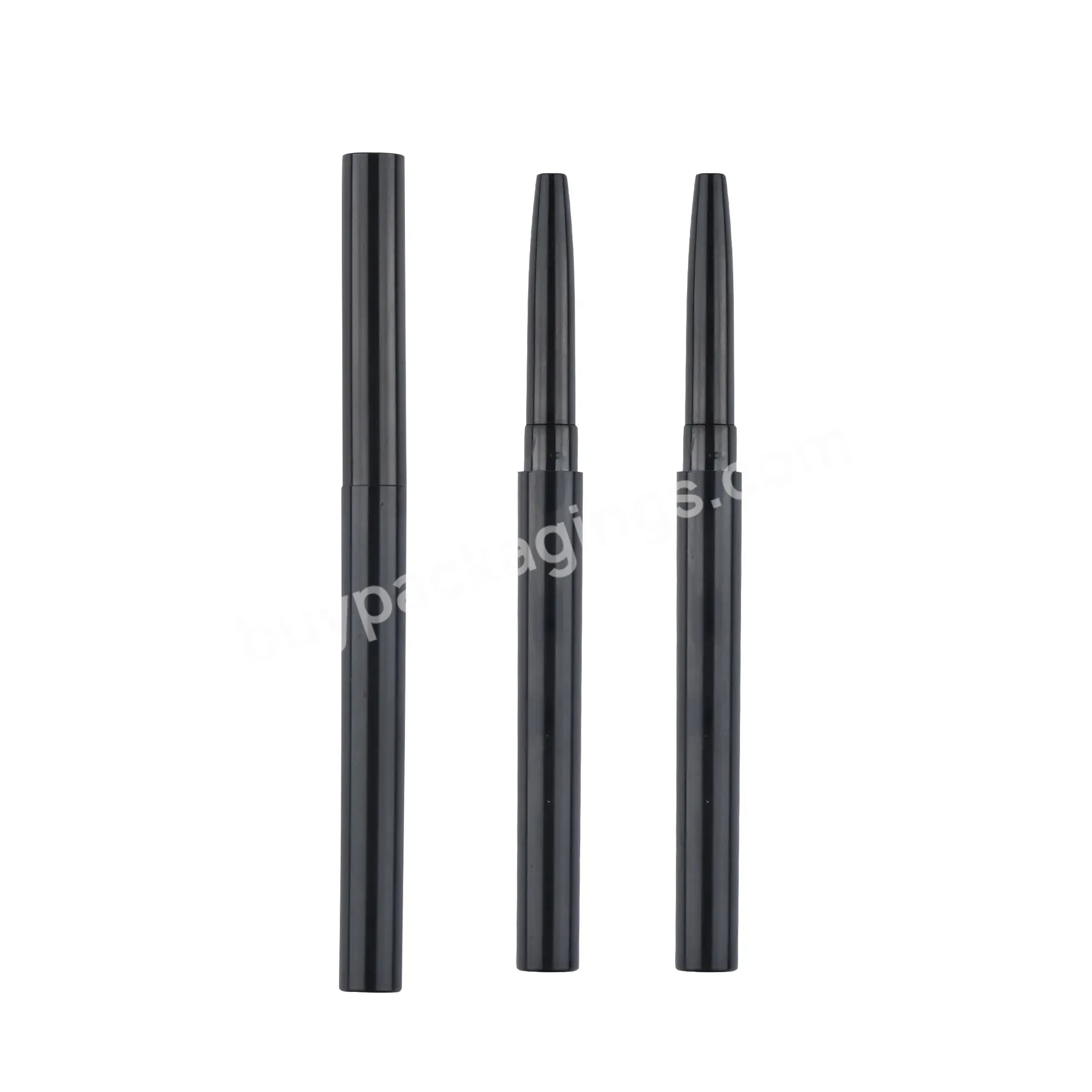 Private Label Customize Yh-m09 Lipliner Eyebrow Empty Container Pen Tube Pencil Plastic Packaging