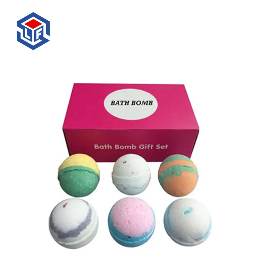 Private Label Luxury Fizzer Bath Balls Handmade Oil Relax Fizzy BathBombs Gift Set Organic Bubble Vegan Natural Bath Bomb