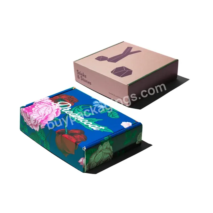 Private Label Magnetic Carton Mystery Mailer Packaging Luxury Gift Recycled Kraft Paper Box For Gift Package Box