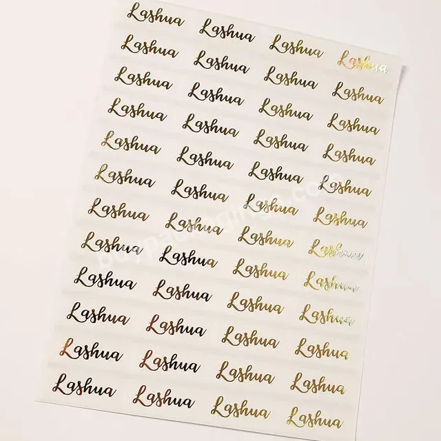 Private Lip Gloss Tubes Customize Popular Logo Label Stickers