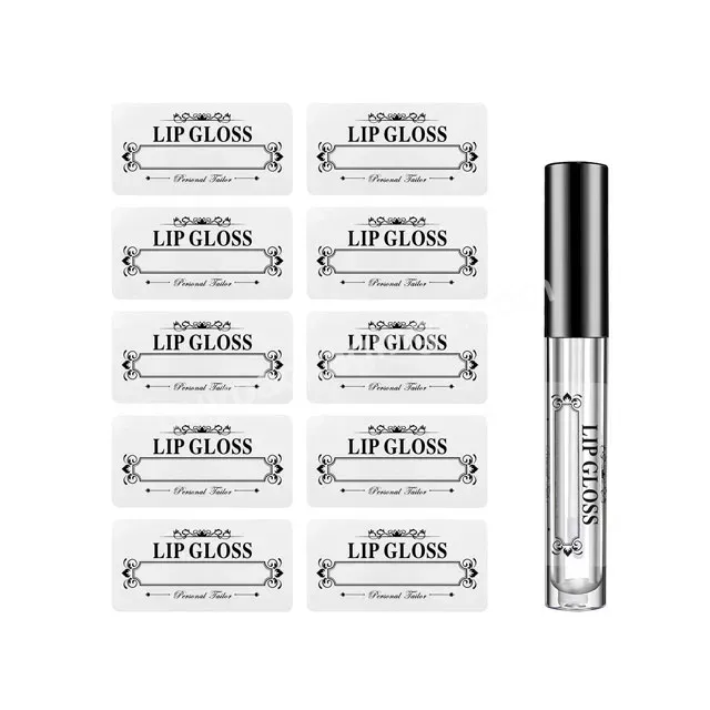 Private Lip Gloss Tubes Customize Popular Logo Label Stickers