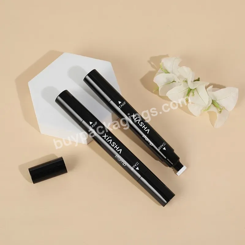 Private Non-dizzy Dyeing Double-head Quick-drying Wing Eyeliner Pencil Eyebrow Pencil Package Material