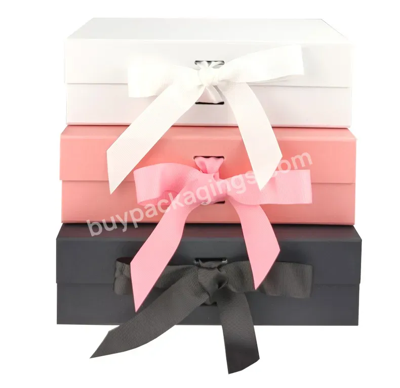Product Box Custom Shape Folding Recycled Paper Gift Packaging Collapsible Magnetic Closure Custom Logo Shoe Paper Box