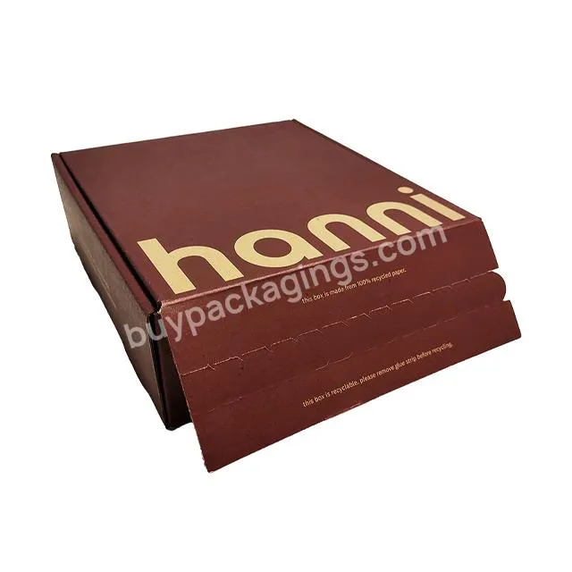 product customize creative clothing mailer boxes large die cut corrugated box