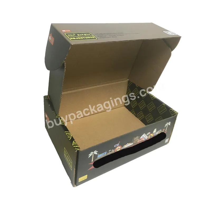 product customzise book wrap carton box mailer custom printed embossing big size shipping boxes