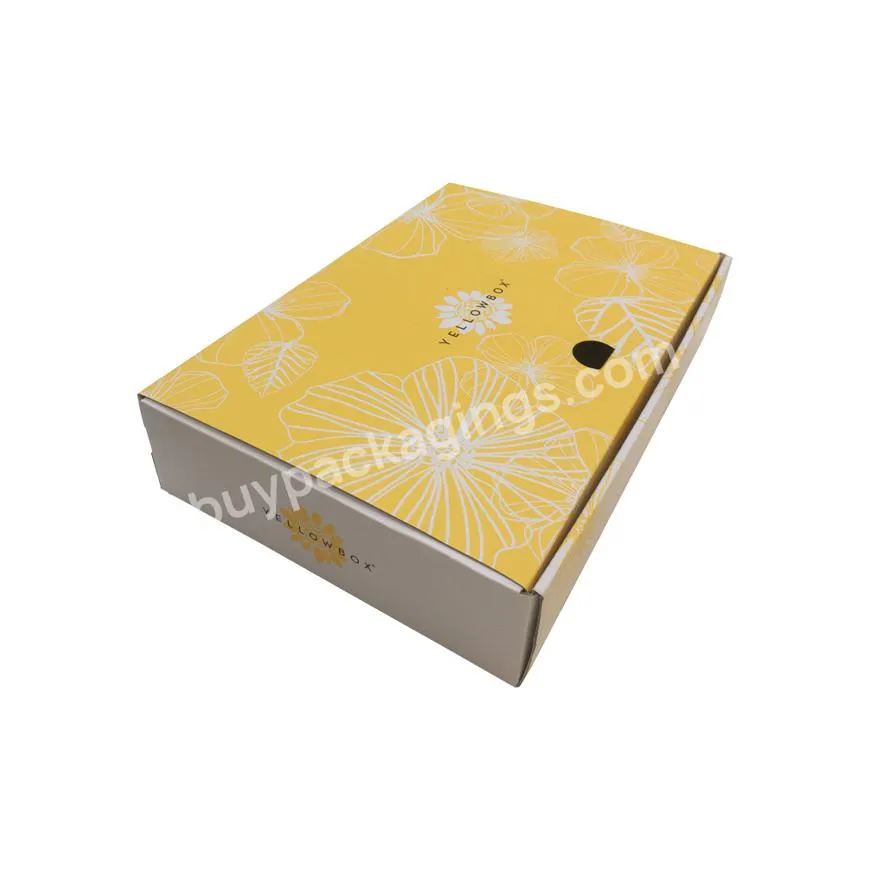 product customzise book wrap easy fold mailer box oversize sealing trip paper corrugated box