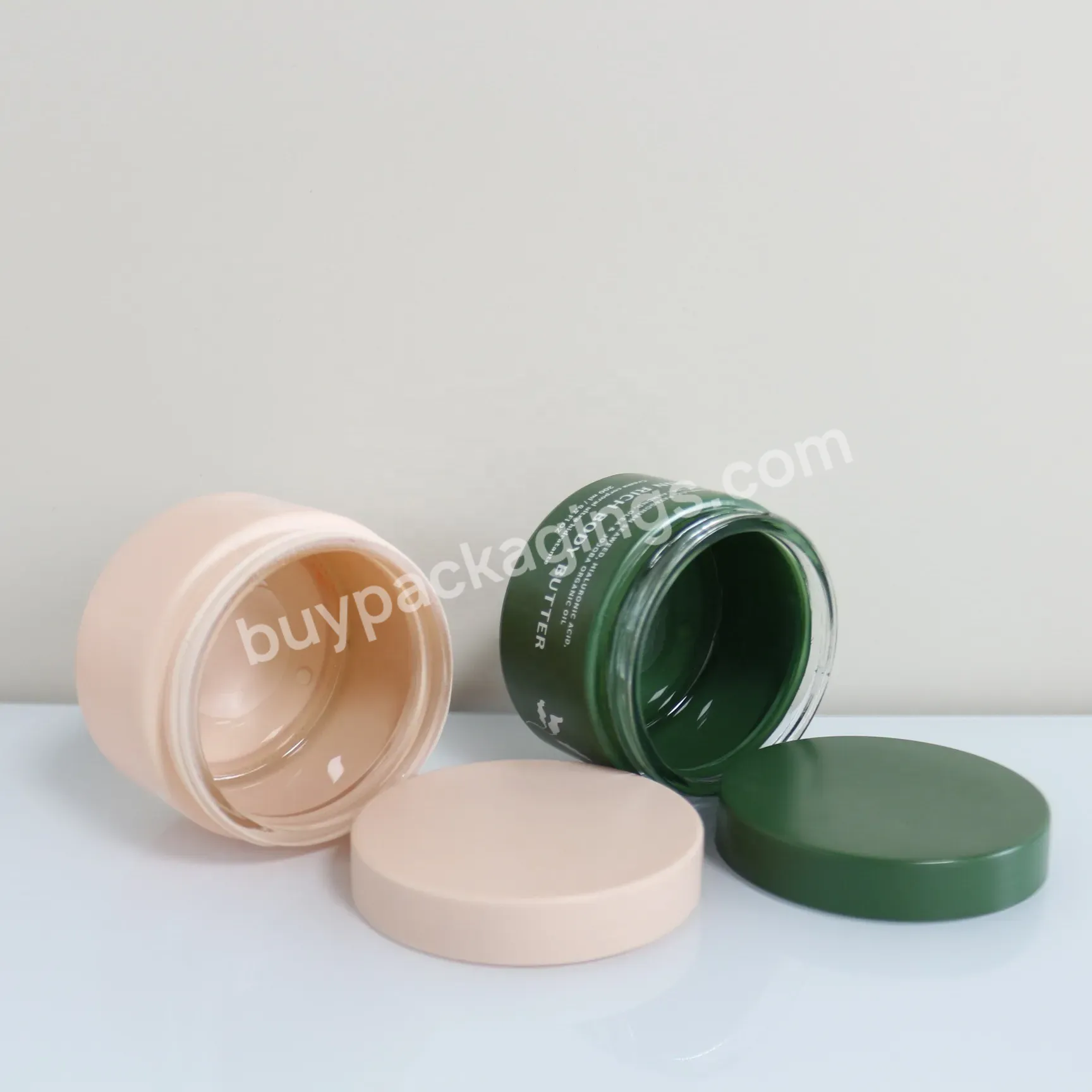Production 5g 10g 20g 30g 50g 60g 100g Custom Clear Cosmetic Glass Cream Jar Containers With Lids