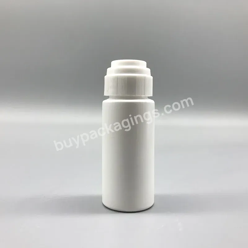 Professional 1oz 30ml Pe Plastic Sponge Tip Bottle With Application Systems