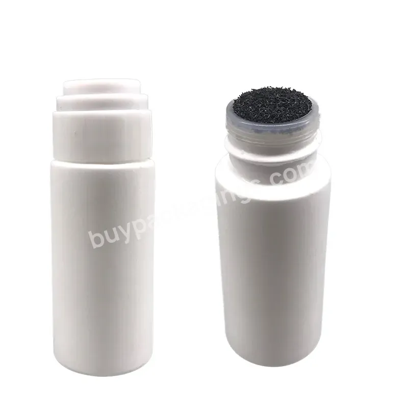 Professional 1oz 30ml Pe Plastic Sponge Tip Bottle With Application Systems