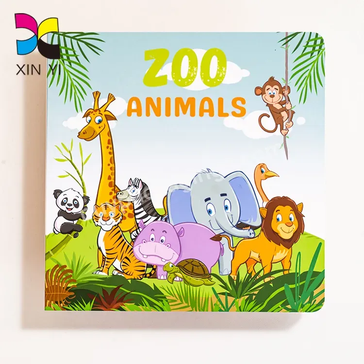 Professional Custom Kids Children Board Book Printing Service