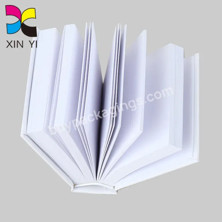 Professional Custom Printing Plain Books Logo Stamping Blank Book Hardcover