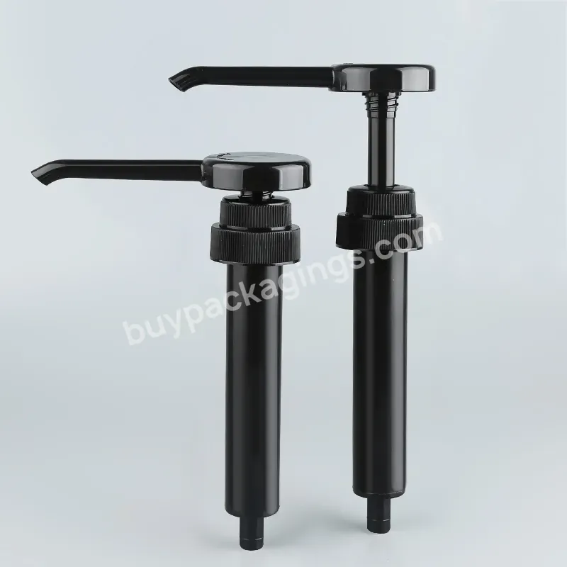 Professional Factory 38/400 38/410 Plastic Black Treatment Pumps Syrup Soap Liquid Dispenser Pump Lotion Pump