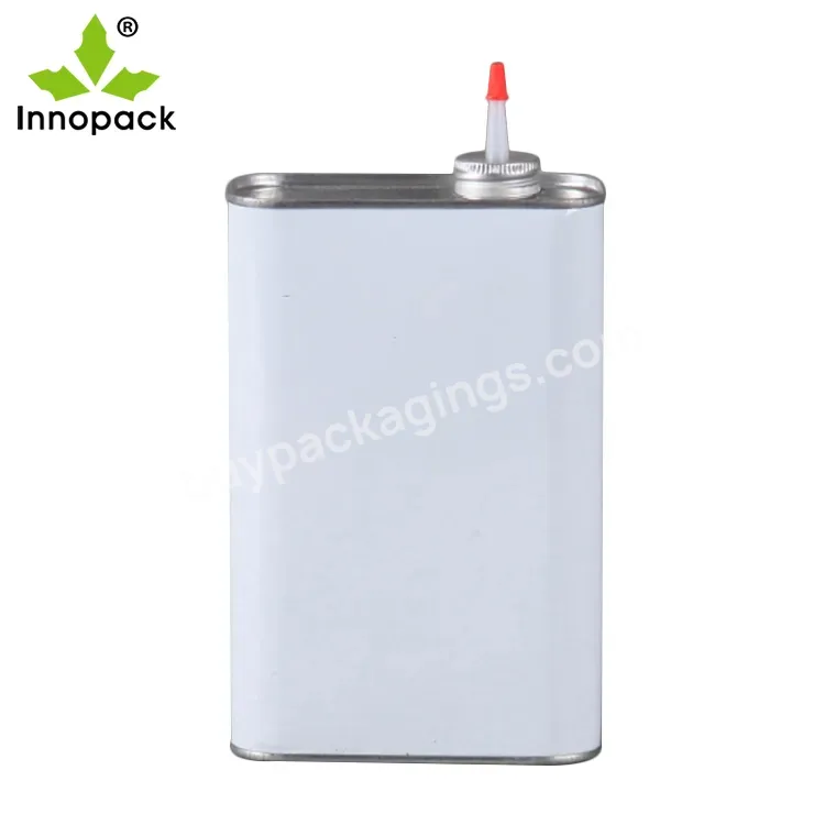 Professional Factory 5l Square Engine Oil Tin Can Manufacturer Tin Can With Lid