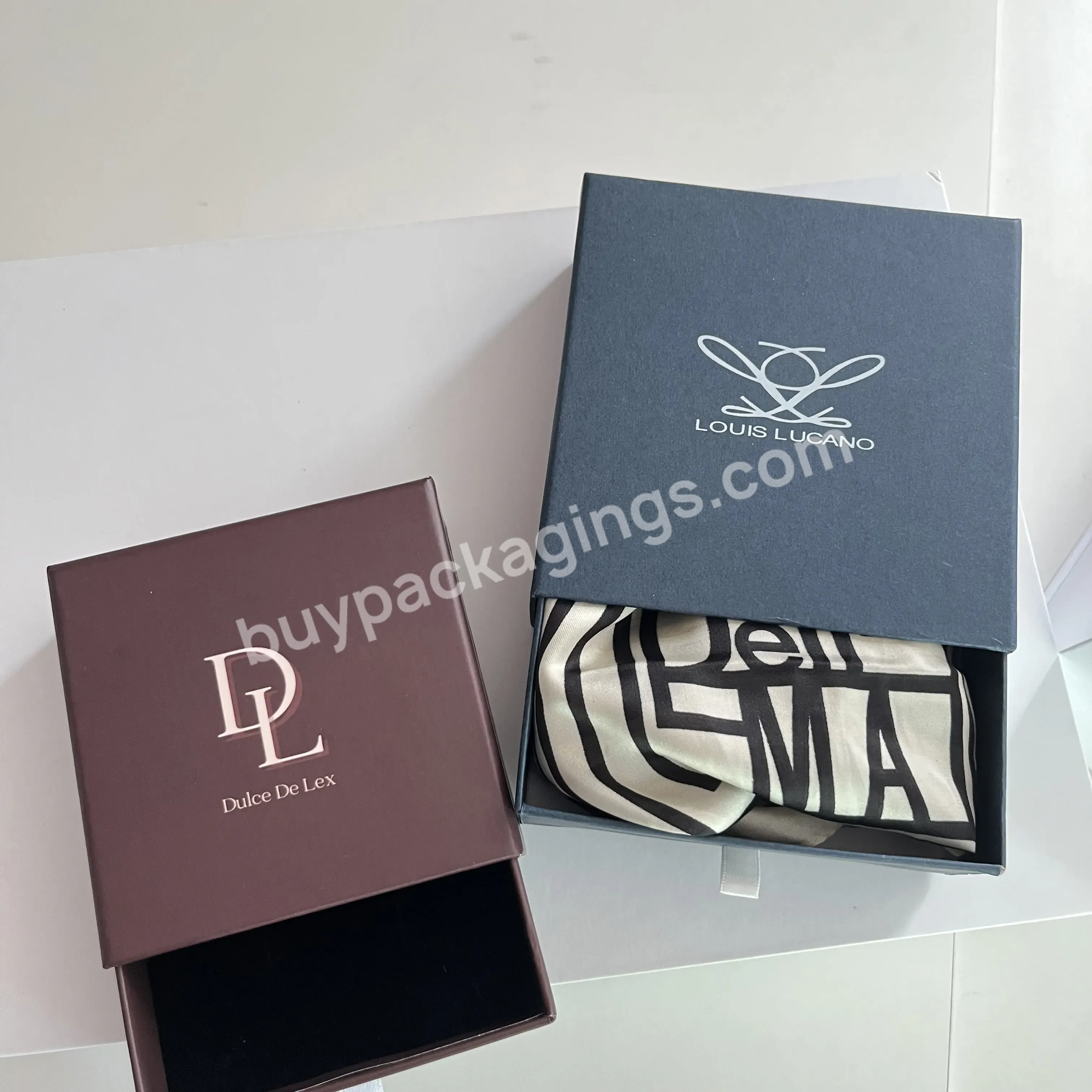 Professional Manufacturer Custom Size Paper Drawer Box For Jewelry