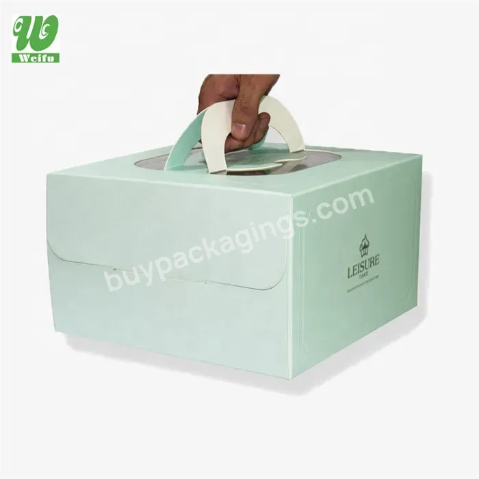 Professional Manufacturer Production Custom Bakery Take Away Paper Box