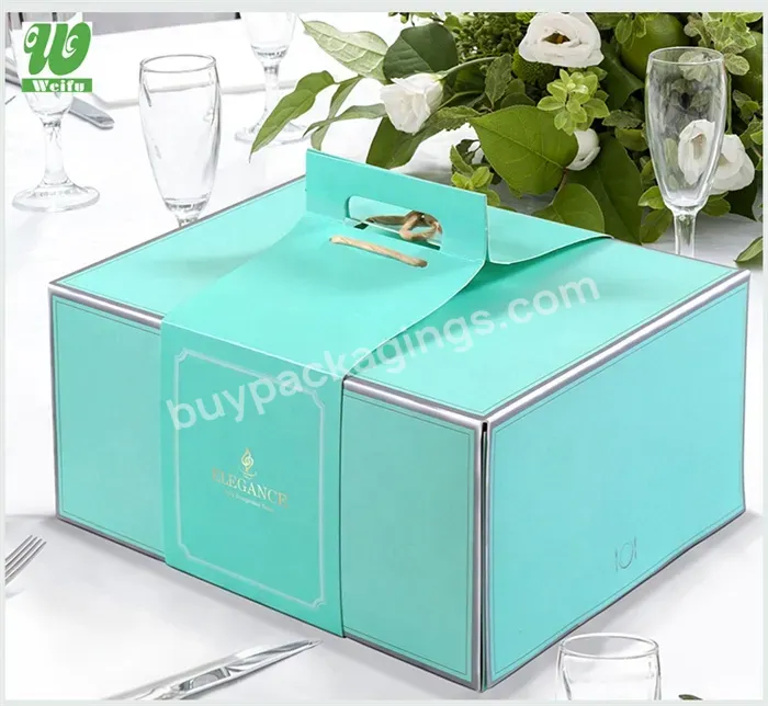 Professional Manufacturer Production Custom Bakery Take Away Paper Box