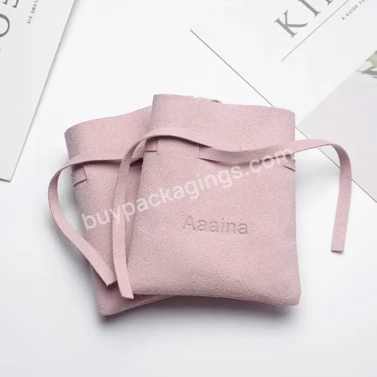 Professional New Microfiber Bag Jewelry Drawstring Jewlery Pouch Drawstring Bags For Jewelry