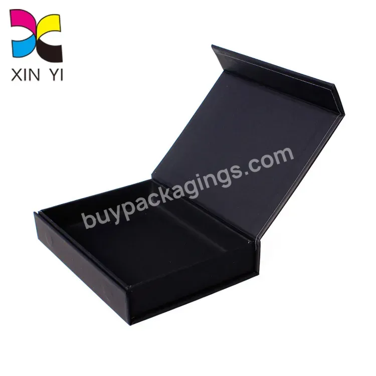 Professional Oem Custom Cmyk Printed Board Paper Folding Magnetic Book Shape Box