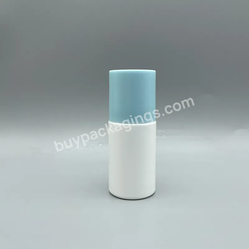 Professional Pe 20ml Pe Plastic Round Fabric/sponge Applicator Bottle For Cosmetics