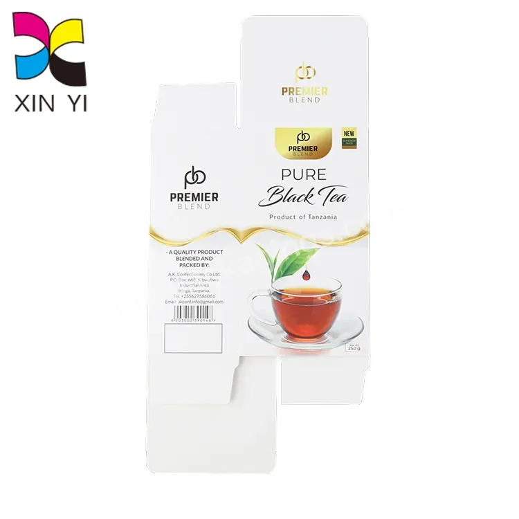 Professional Quality Oem Custom Logo Manufacture Paper Tea Bag Box Packaging