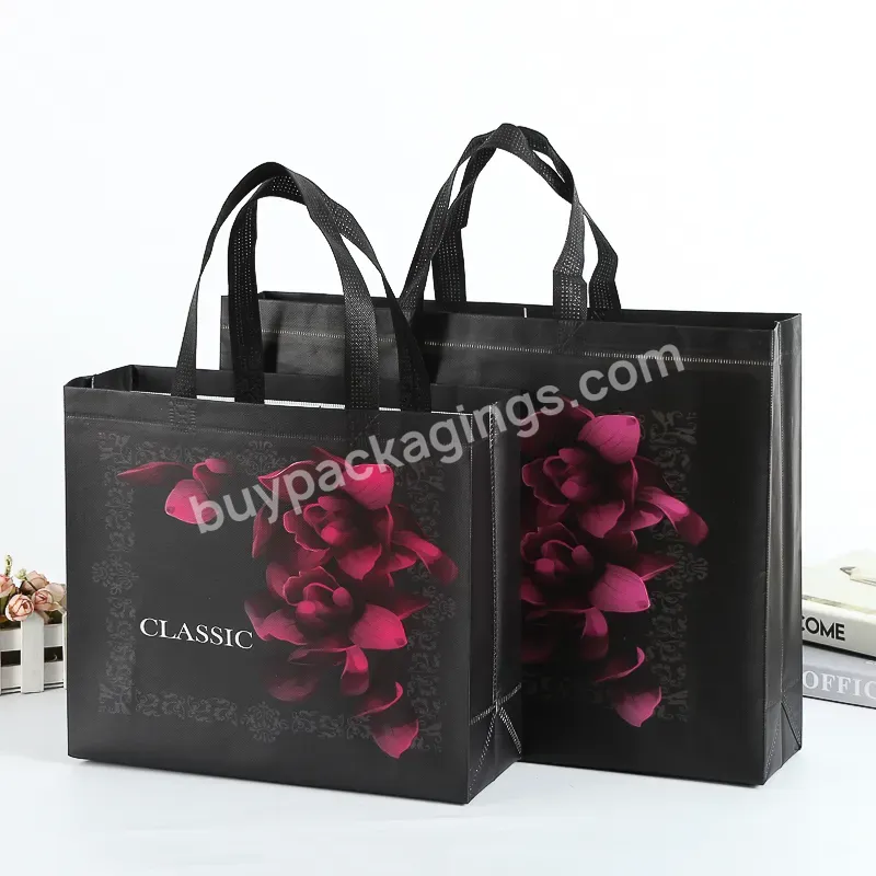 Promotion Spot Recycle Waterproof Eco-friendlywomen Tote Bag Shopping Without Canvas Bag Can Be Customized With Printed Logo