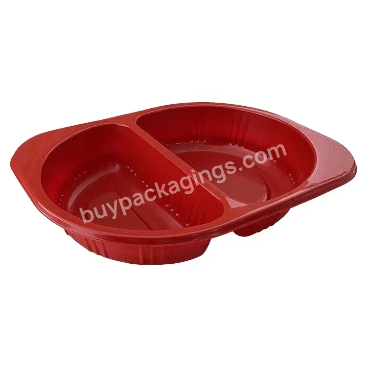 Promotional 2 3 Compartment Microwave Plastic Takeaway Food Container Eco Friendly Disposable Lunch Box For Restaurant