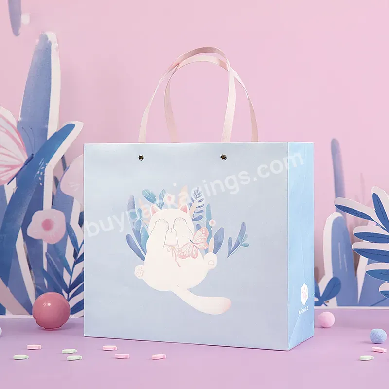 Promotional Customized Colorful Luxury Portable Gift Birthday Gift Packaging Cute Packaging Gift Paper Bag - Buy Paper Bag With Logo,Luxury Paperbag Colorful,Wedding Shopping Bag.