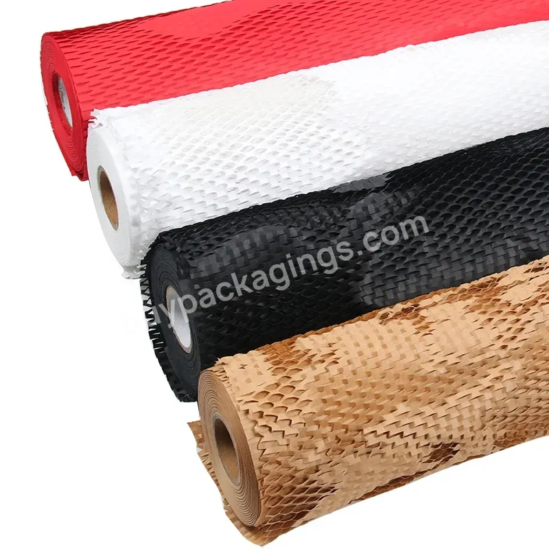 Promotional Hight Quality Eco-friendly Material Honeycomb Wrapping Cushion Paper Craft Paper Honeycomb Craft Paper