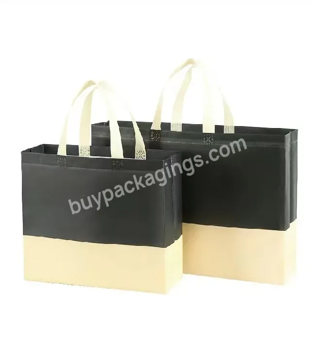 Promotional Low Price High Quality Recycle Laminated Custom Logo And Shopping Handle Pp Non Woven Stock Bag For Shopping - Buy Promotional Low Price High Quality Recycle Laminated Pp Non Woven Stock Bag For Shopping,Custom Printing Shopping Handle No