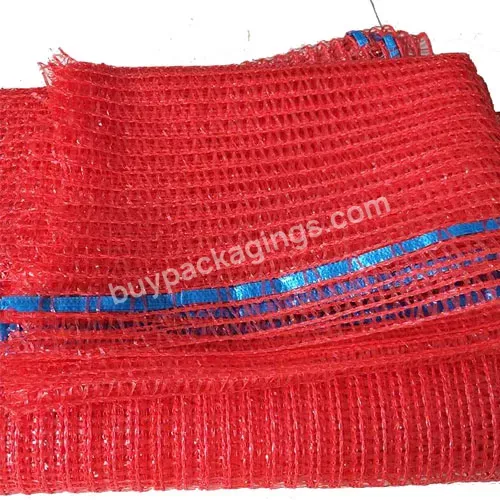 Promotional Pe Mesh Bag For Wood Apples Fruits And Vegetables