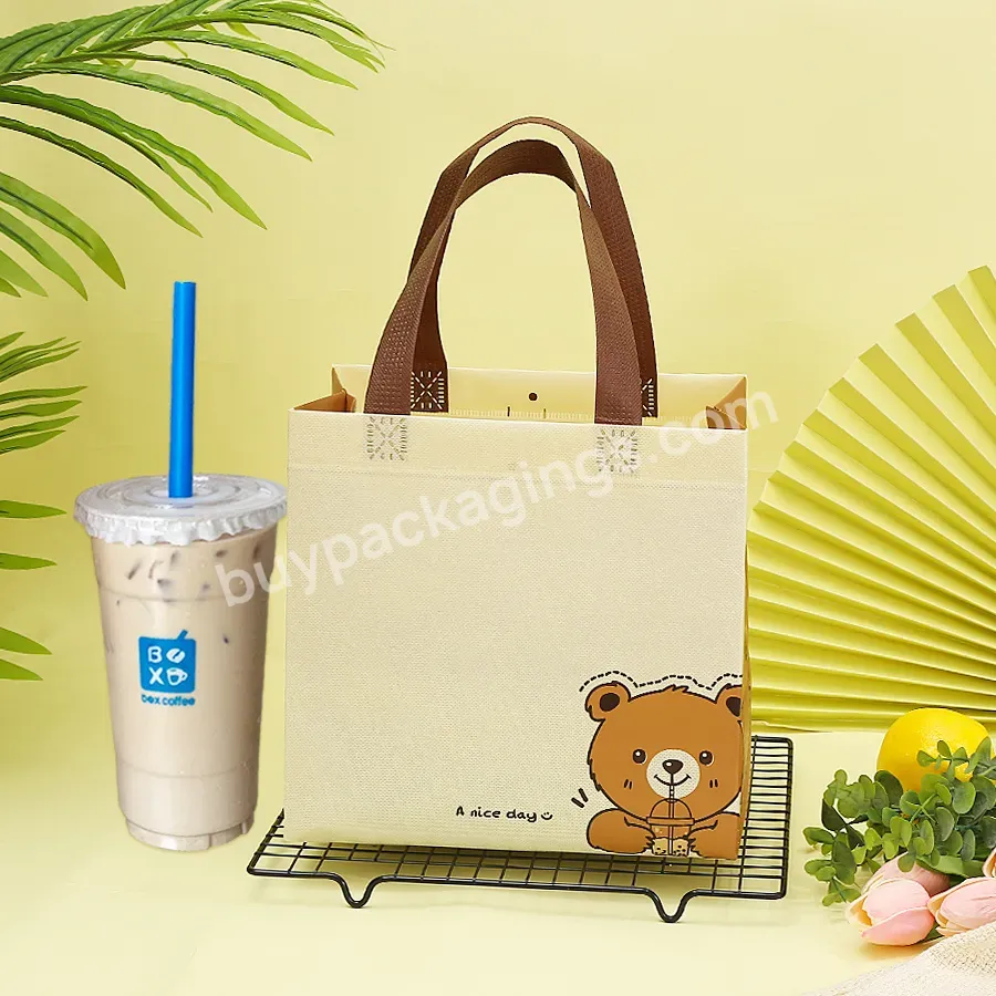 Promotional Recycle Customized Printing Colorful Foldable Eco-friendly And Reusable Tote Bag Non Woven Shopping Bags With Logos