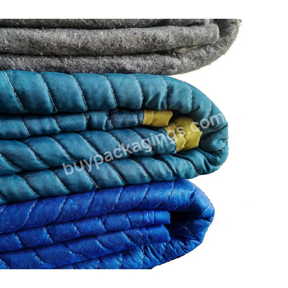 Protect Recycle Blanket For Relocation Non-woven Fabric Durable Furniture 72"x80 "mover's Blanket Moving Blanket - Buy Moving Blankets Furniture Moving Packing Blankets,Quilted Moving Blankets,Moving Pads Blanket.